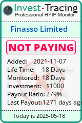 Monitored by Invest-Tracing.com HYIP Monitor-Invest-Tracing.com