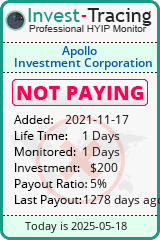 Monitored by Invest-Tracing.com HYIP Monitor-Invest-Tracing.com