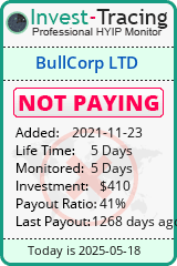 Monitored by Invest-Tracing.com HYIP Monitor-Invest-Tracing.com