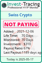 Monitored by Invest-Tracing.com HYIP Monitor-Invest-Tracing.com