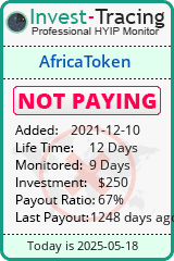 Monitored by Invest-Tracing.com HYIP Monitor-Invest-Tracing.com