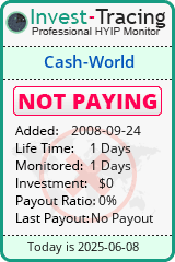 Monitored by Invest-Tracing.com HYIP Monitor-Invest-Tracing.com