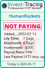 Monitored by Invest-Tracing.com HYIP Monitor-Invest-Tracing.com