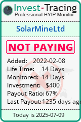 Monitored by Invest-Tracing.com HYIP Monitor-Invest-Tracing.com
