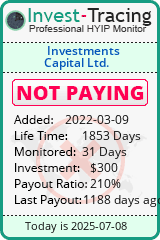 Monitored by Invest-Tracing.com HYIP Monitor-Invest-Tracing.com