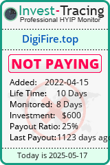Monitored by Invest-Tracing.com HYIP Monitor-Invest-Tracing.com