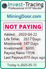 Monitored by Invest-Tracing.com HYIP Monitor-Invest-Tracing.com