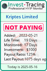 Monitored by Invest-Tracing.com HYIP Monitor-Invest-Tracing.com