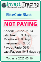 Monitored by Invest-Tracing.com HYIP Monitor-Invest-Tracing.com