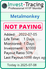 Monitored by Invest-Tracing.com HYIP Monitor-Invest-Tracing.com