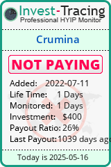 Monitored by Invest-Tracing.com HYIP Monitor-Invest-Tracing.com