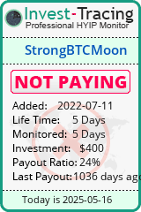 Monitored by Invest-Tracing.com HYIP Monitor-Invest-Tracing.com