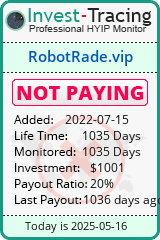 Monitored by Invest-Tracing.com HYIP Monitor-Invest-Tracing.com