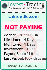 Monitored by Invest-Tracing.com HYIP Monitor-Invest-Tracing.com