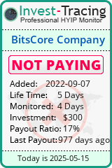 Monitored by Invest-Tracing.com HYIP Monitor-Invest-Tracing.com