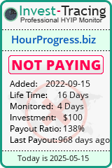 Monitored by Invest-Tracing.com HYIP Monitor-Invest-Tracing.com