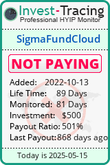 Monitored by Invest-Tracing.com HYIP Monitor-Invest-Tracing.com