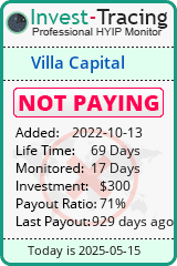 Monitored by Invest-Tracing.com HYIP Monitor-Invest-Tracing.com