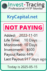 Monitored by Invest-Tracing.com HYIP Monitor-Invest-Tracing.com