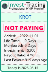 Monitored by Invest-Tracing.com HYIP Monitor-Invest-Tracing.com