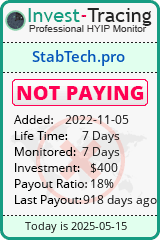 Monitored by Invest-Tracing.com HYIP Monitor-Invest-Tracing.com