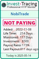 Monitored by Invest-Tracing.com HYIP Monitor-Invest-Tracing.com