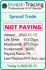 Monitored by Invest-Tracing.com HYIP Monitor-Invest-Tracing.com