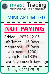 Monitored by Invest-Tracing.com HYIP Monitor-Invest-Tracing.com