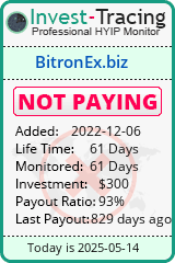 Monitored by Invest-Tracing.com HYIP Monitor-Invest-Tracing.com