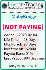 Monitored by Invest-Tracing.com HYIP Monitor-Invest-Tracing.com