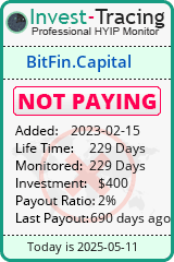 Monitored by Invest-Tracing.com HYIP Monitor-Invest-Tracing.com