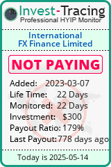 Monitored by Invest-Tracing.com HYIP Monitor-Invest-Tracing.com