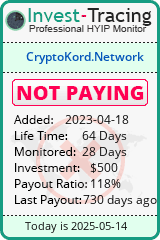 Monitored by Invest-Tracing.com HYIP Monitor-Invest-Tracing.com