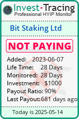 Monitored by Invest-Tracing.com HYIP Monitor-Invest-Tracing.com