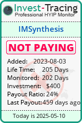Monitored by Invest-Tracing.com HYIP Monitor-Invest-Tracing.com