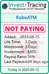 Monitored by Invest-Tracing.com HYIP Monitor-Invest-Tracing.com