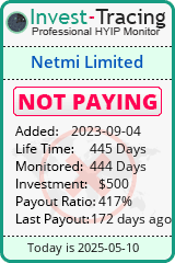 Monitored by Invest-Tracing.com HYIP Monitor-Invest-Tracing.com