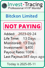Monitored by Invest-Tracing.com HYIP Monitor-Invest-Tracing.com