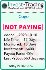 Monitored by Invest-Tracing.com HYIP Monitor-Invest-Tracing.com