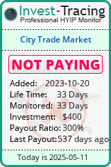 Monitored by Invest-Tracing.com HYIP Monitor-Invest-Tracing.com