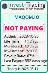 Monitored by Invest-Tracing.com HYIP Monitor-Invest-Tracing.com