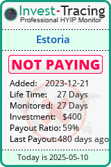 Monitored by Invest-Tracing.com HYIP Monitor-Invest-Tracing.com