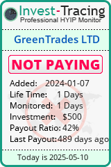 Monitored by Invest-Tracing.com HYIP Monitor-Invest-Tracing.com