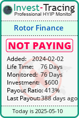 Monitored by Invest-Tracing.com HYIP Monitor-Invest-Tracing.com