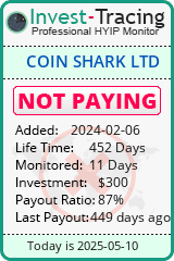 Monitored by Invest-Tracing.com HYIP Monitor-Invest-Tracing.com
