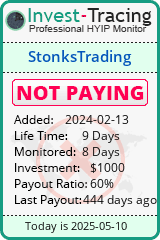 Monitored by Invest-Tracing.com HYIP Monitor-Invest-Tracing.com