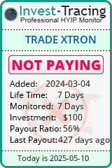 Monitored by Invest-Tracing.com HYIP Monitor-Invest-Tracing.com