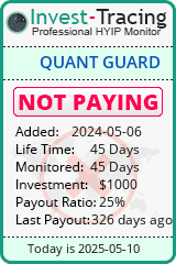 Monitored by Invest-Tracing.com HYIP Monitor-Invest-Tracing.com