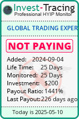 Monitored by Invest-Tracing.com HYIP Monitor-Invest-Tracing.com