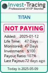 Monitored by Invest-Tracing.com HYIP Monitor-Invest-Tracing.com